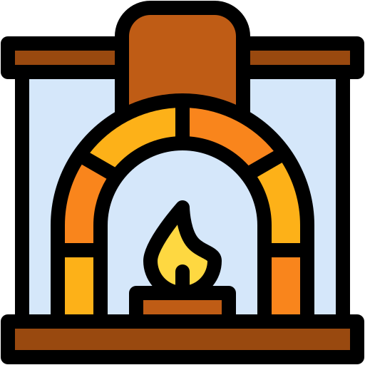 horno de piedra icono gratis