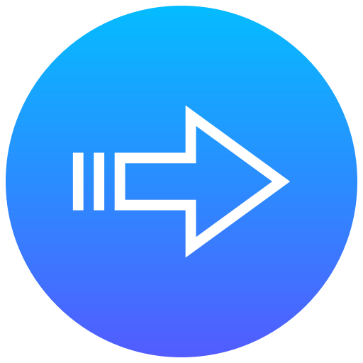 Next Generic gradient fill icon