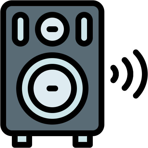 sistema de sonido icono gratis