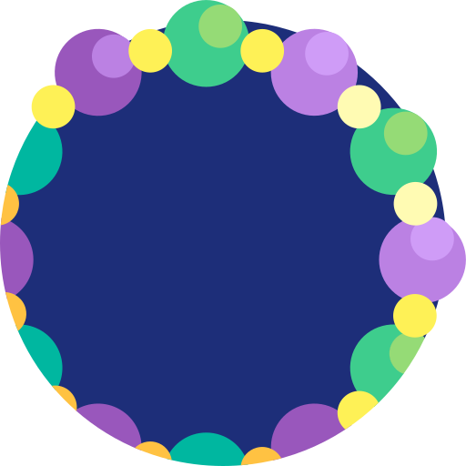 Beads Detailed Flat Circular Flat icon