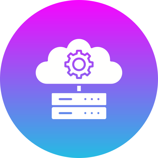 almacenamiento en la nube icono gratis