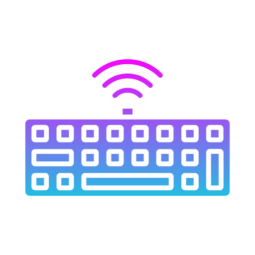 teclado inalambrico icono gratis