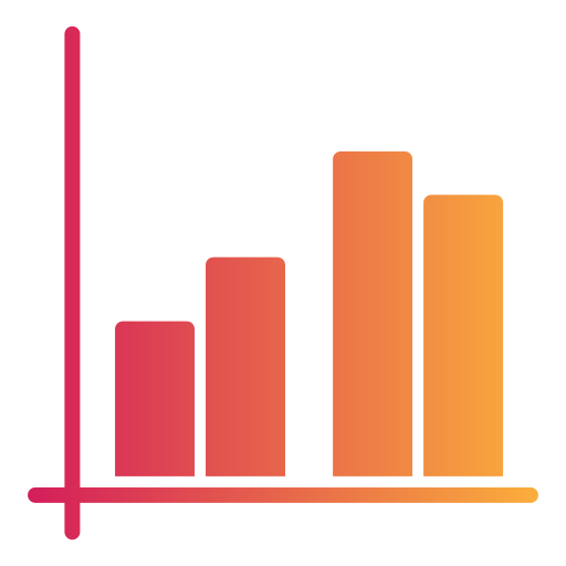 gráfico de barras icono gratis