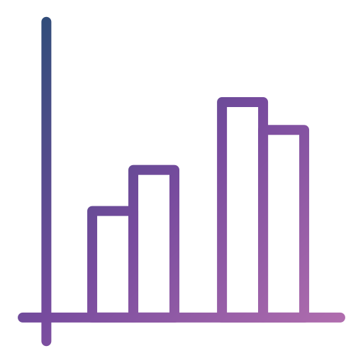 gráfico de barras icono gratis