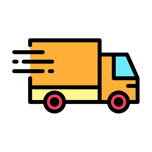 Shipment - Free transportation icons