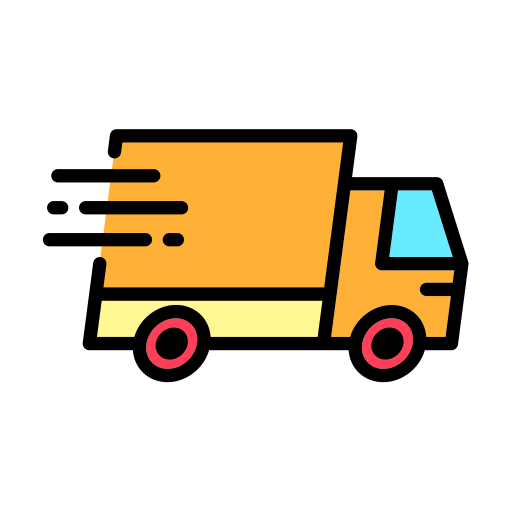 Shipment - Free transportation icons