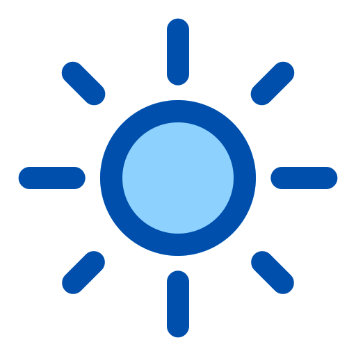 Sun free icon