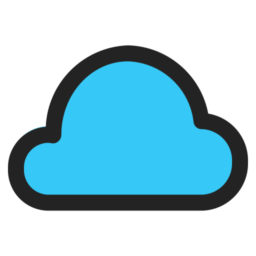 Cloud Generic color lineal-color icon