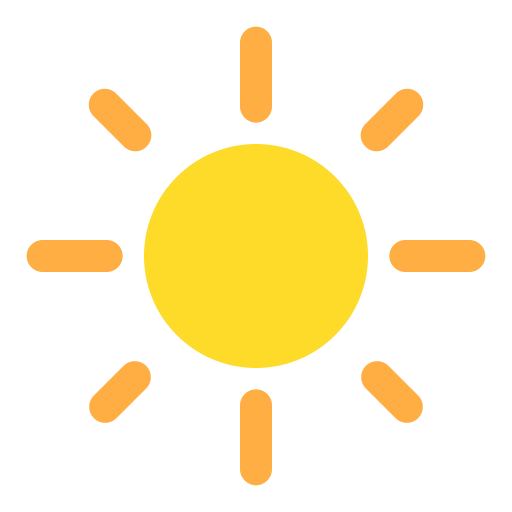 Sun free icon