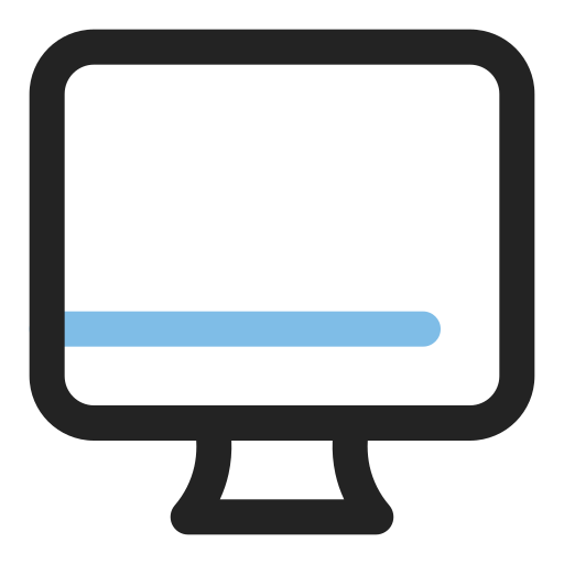 Monitor Generic color lineal-color icon