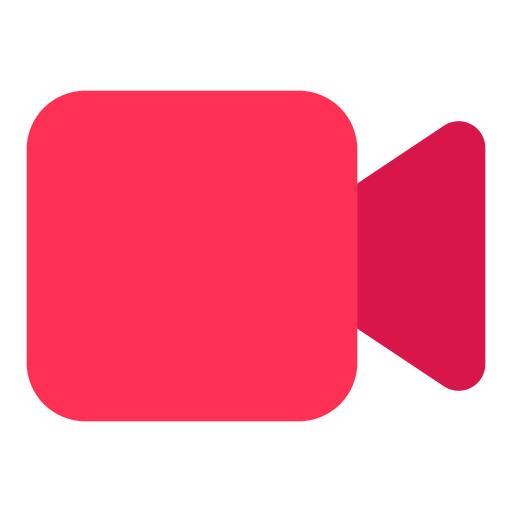 Video Camera Generic color fill icon