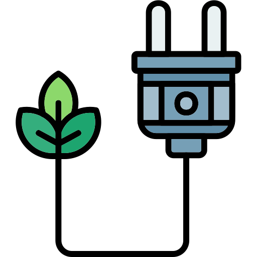 energía ecológica icono gratis