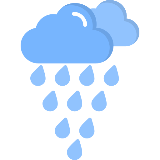 lluvia icono gratis
