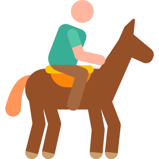 Andar a cavalo PNG, SVG