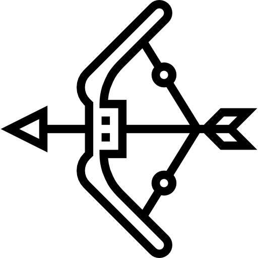 tiro com arco grátis ícone