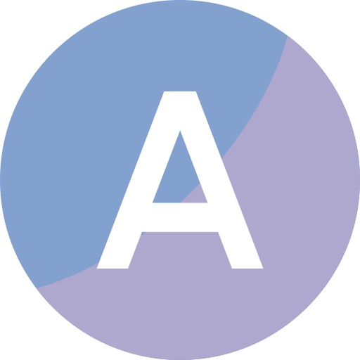 Letter A - Free shapes and symbols icons