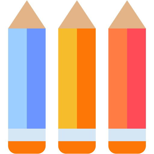 Color pencil Generic color fill icon