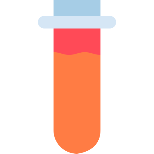 Test tube Generic color fill icon