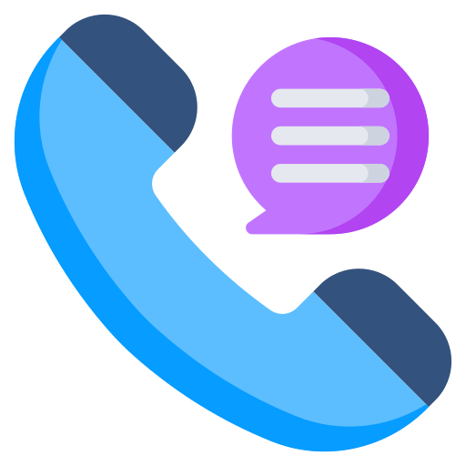 chat telefónico icono gratis