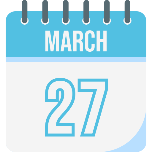 veintisiete icono gratis