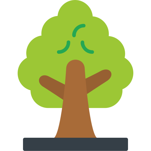 Tree Generic color fill icon