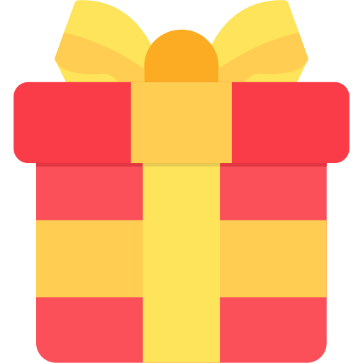 Present box free icon