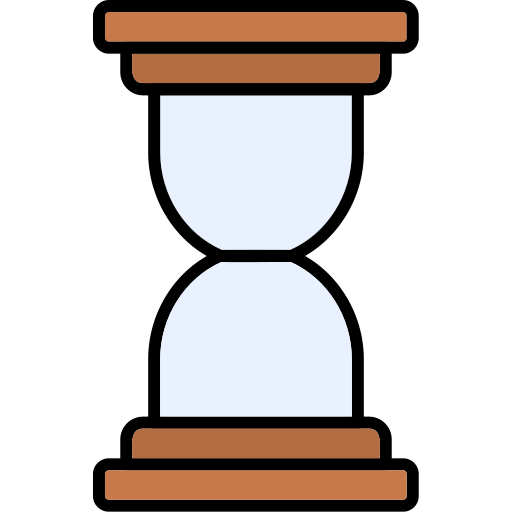 reloj de arena icono gratis