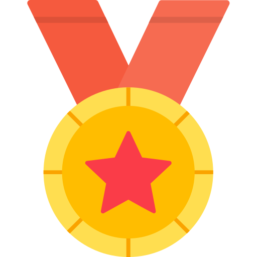 Medal Generic color fill icon