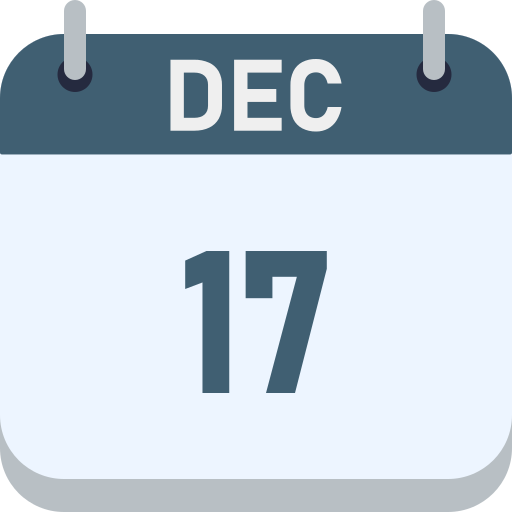 de diecisiete icono gratis