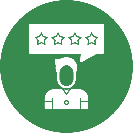 customer review icono gratis