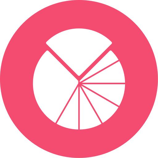 gráfico circular icono gratis