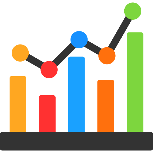 Data Analytics Generic color fill icon