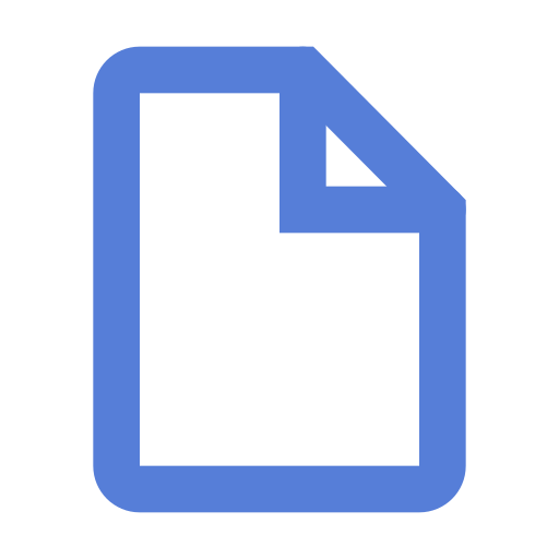 File Generic color outline icon