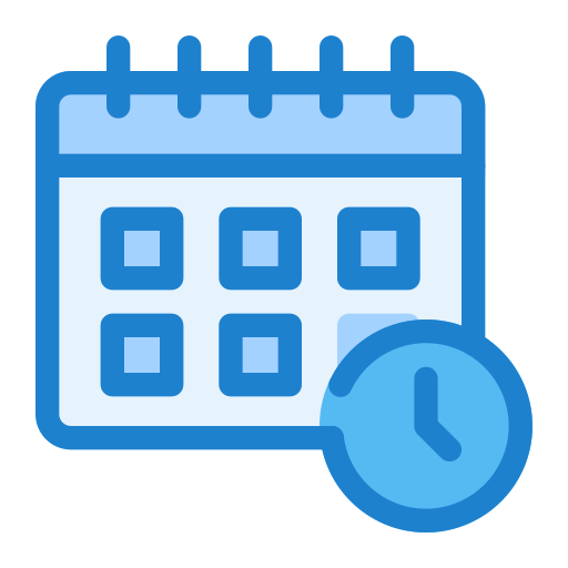 Schedule Generic color lineal-color icon