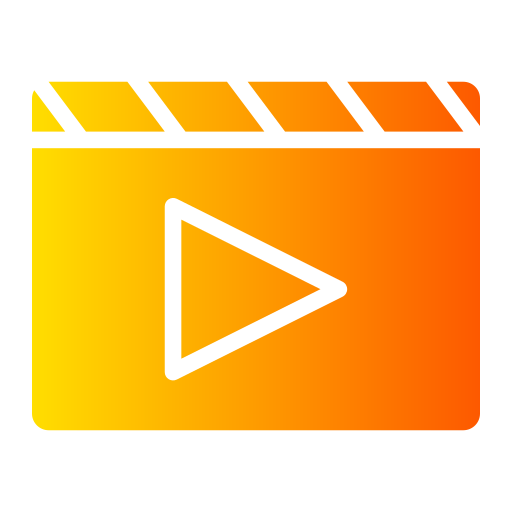 reproductor de video icono gratis