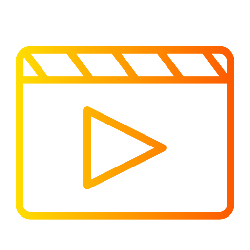 reproductor de video icono gratis