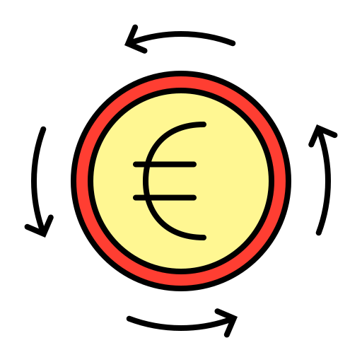 euro icono gratis