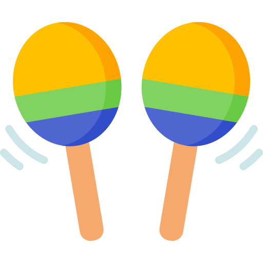 maracas icono gratis