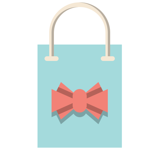 bolsa de regalo icono gratis