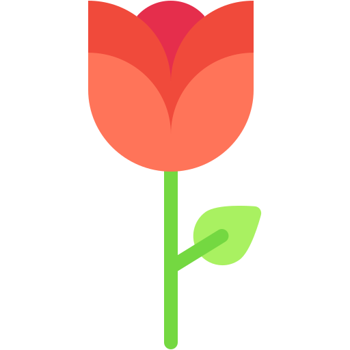 Rose Generic color fill icon