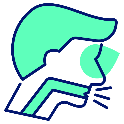 respiración icono gratis