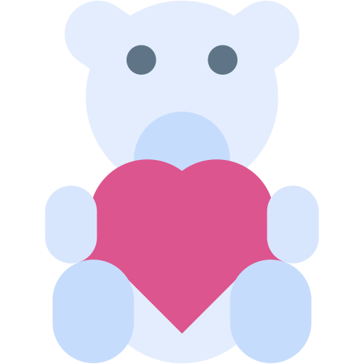 oso de peluche icono gratis