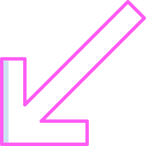 links unten kostenlos Icon links unten kostenlos Icon
