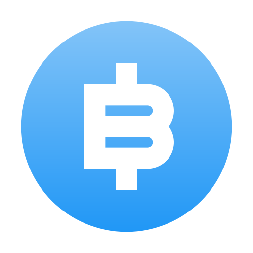 Bitcoin Generic gradient fill icon