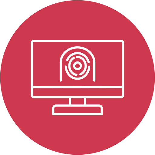 huella dactilar icono gratis