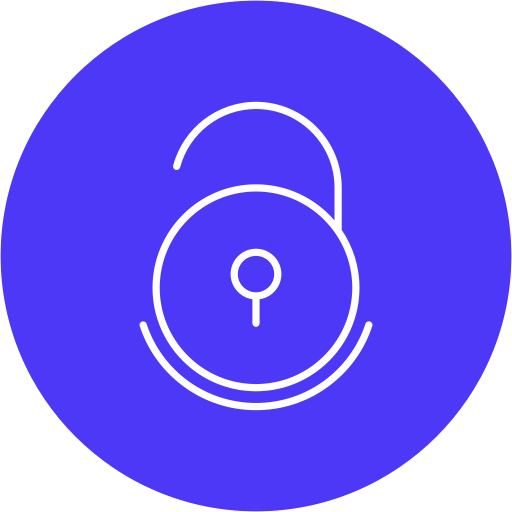 Unlock free icon