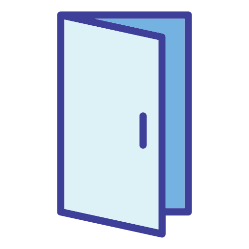 Open door - free icon