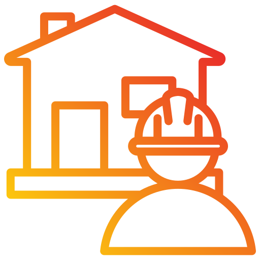 Builder Generic gradient outline icon