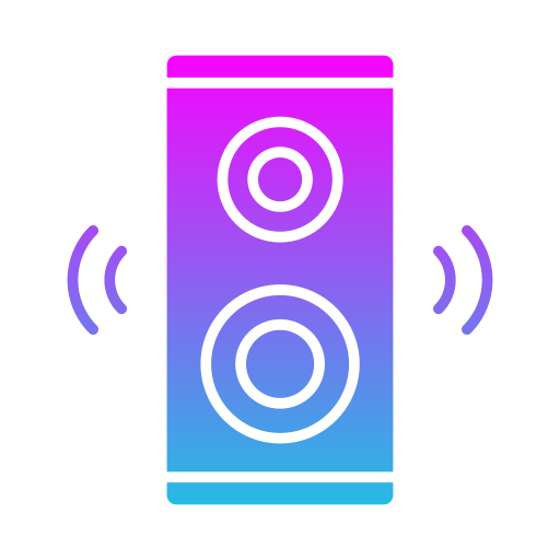 altavoz icono gratis
