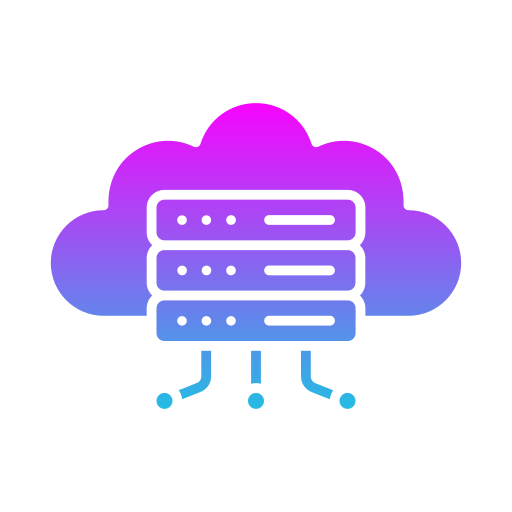 servidor en la nube icono gratis